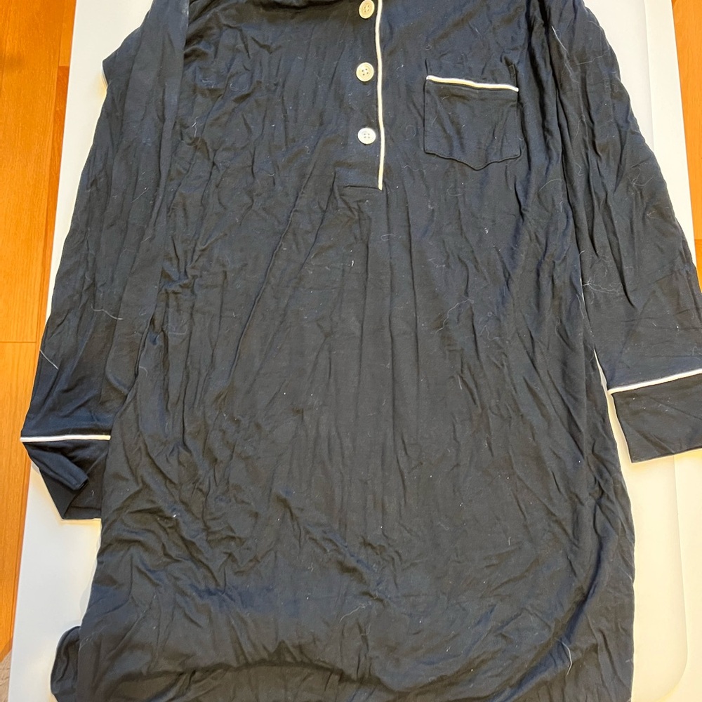 Women’s Black Long Sleeve Sleepwear